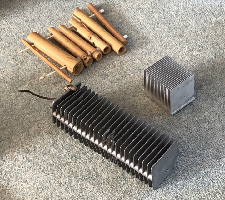 Collection of John Knaack's instruments 