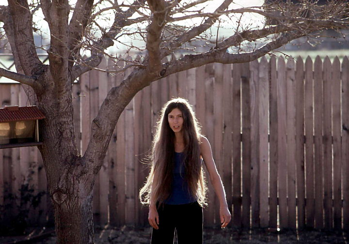 Maggi Payne at Amarillo in Texas in 1979. Photo by Ralph Payne.