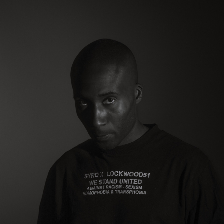 Black and white portait photo of Evadney