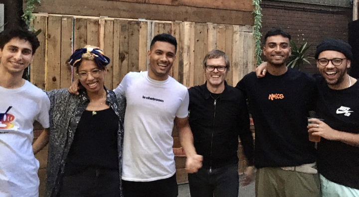 Tony and his Mentees 